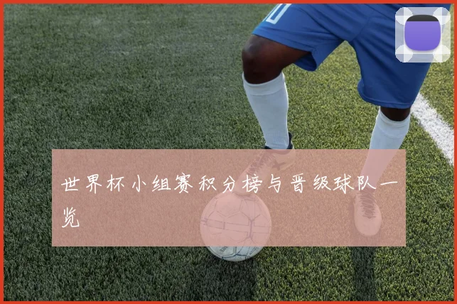 世界杯小组赛积分榜与晋级球队一览